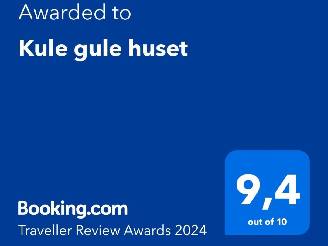 Kule Gule Huset Lägenhet Svolvær Exteriör bild